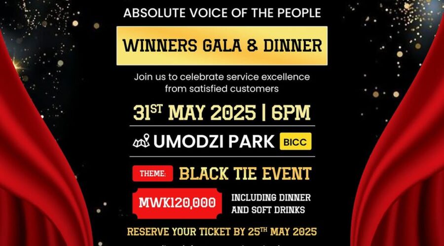 Celebrating Excellence in Consumer Satisfaction – Join Us for the Consumer Choice Awards Malawi, 31st May at BICC Voting is live through www.ccawardsmalawi.com